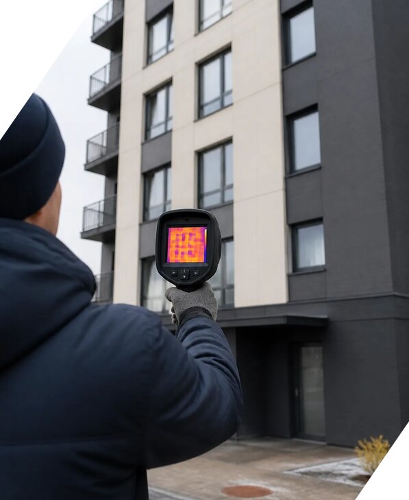 Тепловизионное обследование зданий в Гукове от 5133 р. | ЭкспертизаРоссия